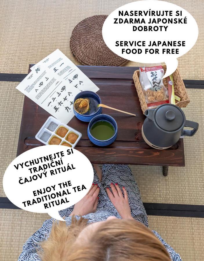Zážitková noc OROOM Japonsko Brno Esterno foto